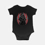 Justice In Black And White-Baby-Basic-Onesie-glitchygorilla