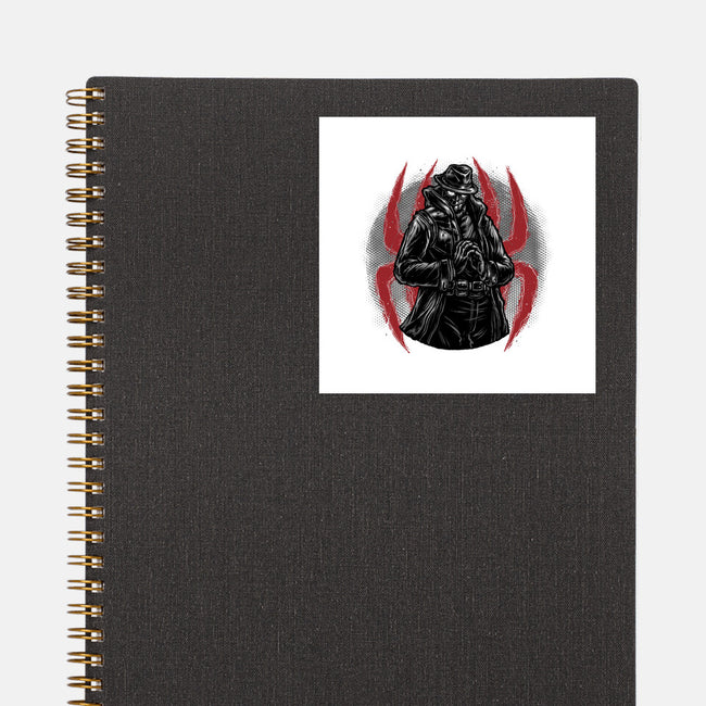 Justice In Black And White-None-Glossy-Sticker-glitchygorilla