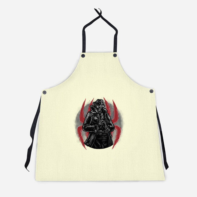 Justice In Black And White-Unisex-Kitchen-Apron-glitchygorilla