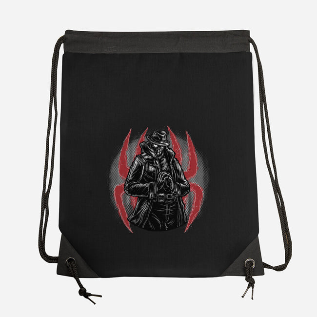 Justice In Black And White-None-Drawstring-Bag-glitchygorilla