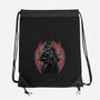 Justice In Black And White-None-Drawstring-Bag-glitchygorilla