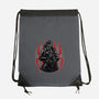 Justice In Black And White-None-Drawstring-Bag-glitchygorilla