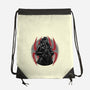 Justice In Black And White-None-Drawstring-Bag-glitchygorilla