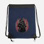 Justice In Black And White-None-Drawstring-Bag-glitchygorilla
