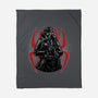 Justice In Black And White-None-Fleece-Blanket-glitchygorilla