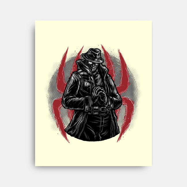Justice In Black And White-None-Stretched-Canvas-glitchygorilla