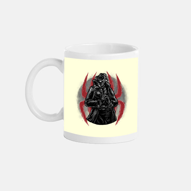Justice In Black And White-None-Mug-Drinkware-glitchygorilla