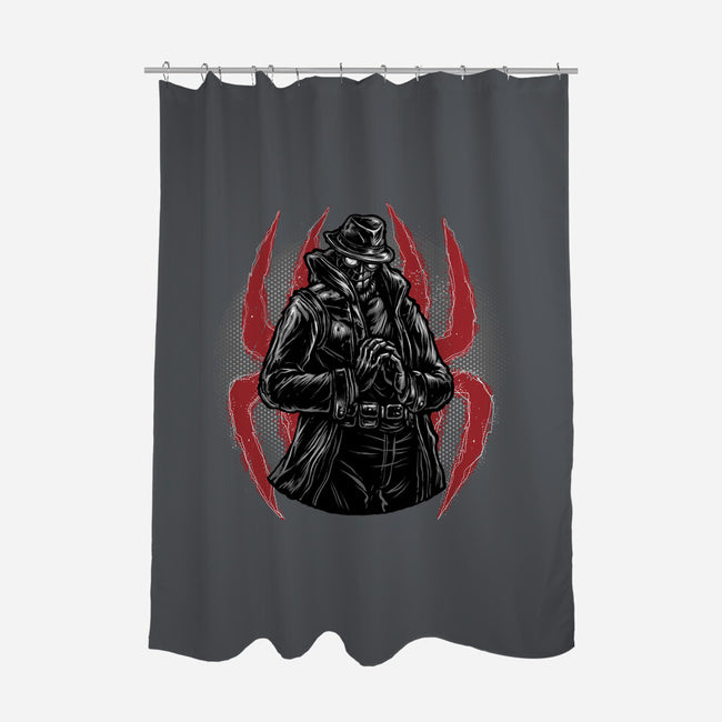 Justice In Black And White-None-Polyester-Shower Curtain-glitchygorilla