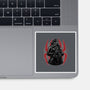 Justice In Black And White-None-Glossy-Sticker-glitchygorilla