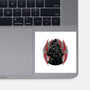 Justice In Black And White-None-Glossy-Sticker-glitchygorilla