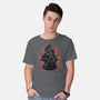 Justice In Black And White-Mens-Basic-Tee-glitchygorilla