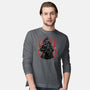 Justice In Black And White-Mens-Long Sleeved-Tee-glitchygorilla