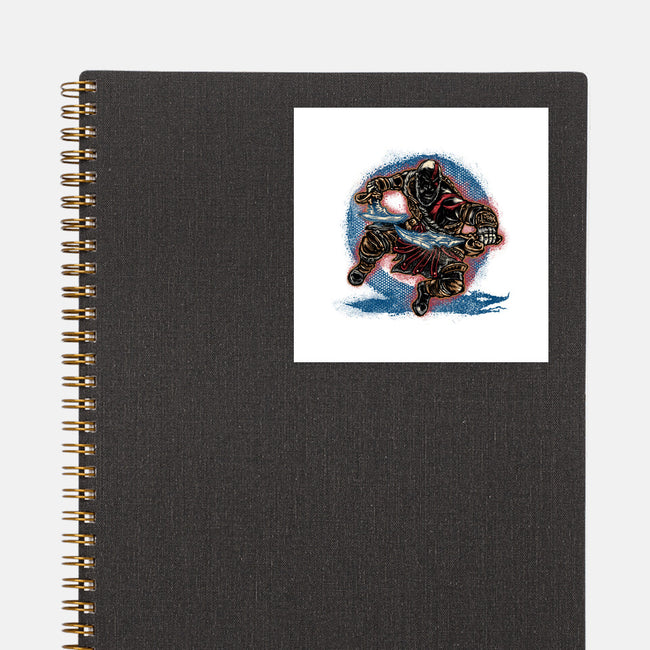 Chaos Up Above-None-Glossy-Sticker-glitchygorilla