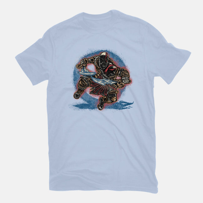 Chaos Up Above-Unisex-Basic-Tee-glitchygorilla