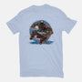 Chaos Up Above-Mens-Basic-Tee-glitchygorilla