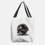 Chaos Up Above-None-Basic Tote-Bag-glitchygorilla