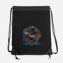 Chaos Up Above-None-Drawstring-Bag-glitchygorilla