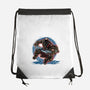 Chaos Up Above-None-Drawstring-Bag-glitchygorilla