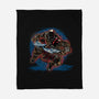 Chaos Up Above-None-Fleece-Blanket-glitchygorilla