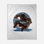 Chaos Up Above-None-Fleece-Blanket-glitchygorilla