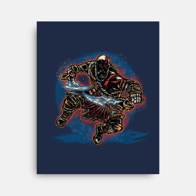 Chaos Up Above-None-Stretched-Canvas-glitchygorilla