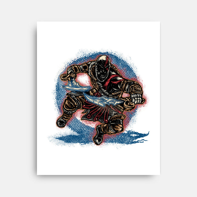 Chaos Up Above-None-Stretched-Canvas-glitchygorilla