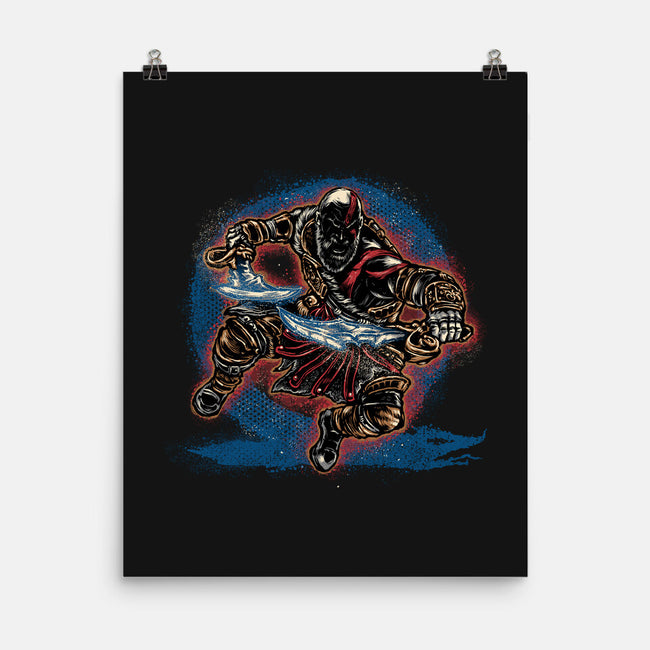 Chaos Up Above-None-Matte-Poster-glitchygorilla