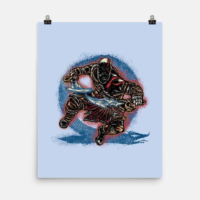 Chaos Up Above-None-Matte-Poster-glitchygorilla