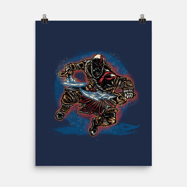 Chaos Up Above-None-Matte-Poster-glitchygorilla