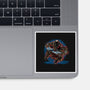 Chaos Up Above-None-Glossy-Sticker-glitchygorilla