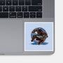 Chaos Up Above-None-Glossy-Sticker-glitchygorilla