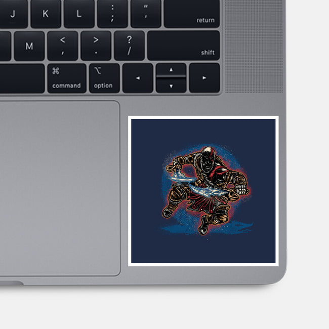 Chaos Up Above-None-Glossy-Sticker-glitchygorilla