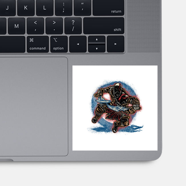 Chaos Up Above-None-Glossy-Sticker-glitchygorilla