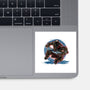 Chaos Up Above-None-Glossy-Sticker-glitchygorilla