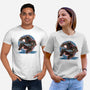 Chaos Up Above-Unisex-Basic-Tee-glitchygorilla