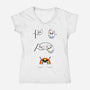 Fusion Pride-Womens-V-Neck-Tee-Claudia
