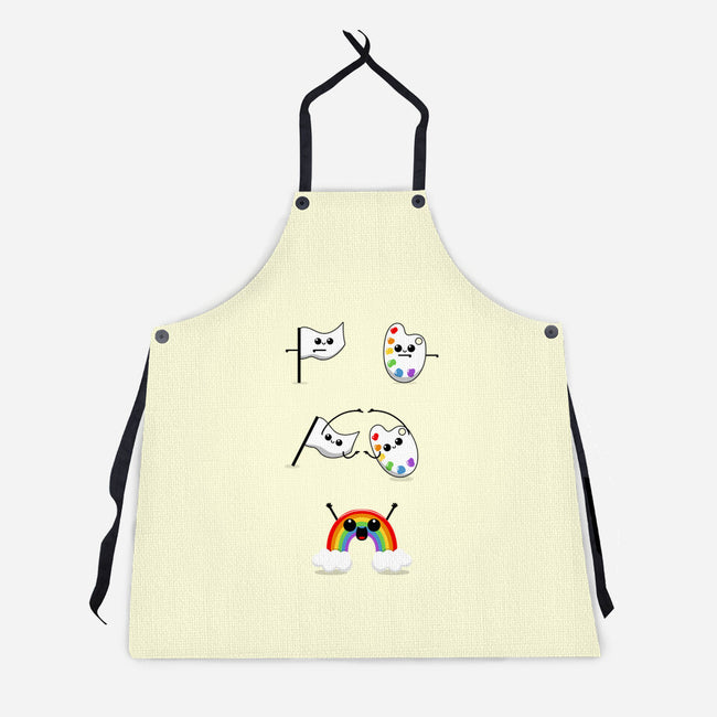 Fusion Pride-Unisex-Kitchen-Apron-Claudia
