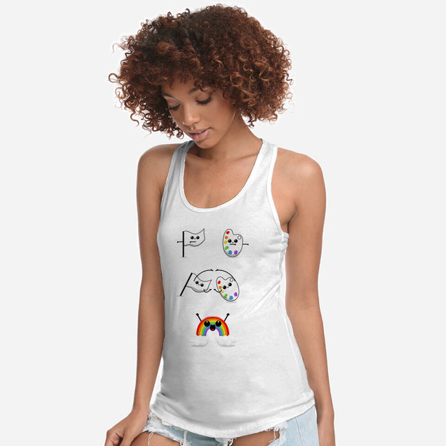 Fusion Pride-Womens-Racerback-Tank-Claudia