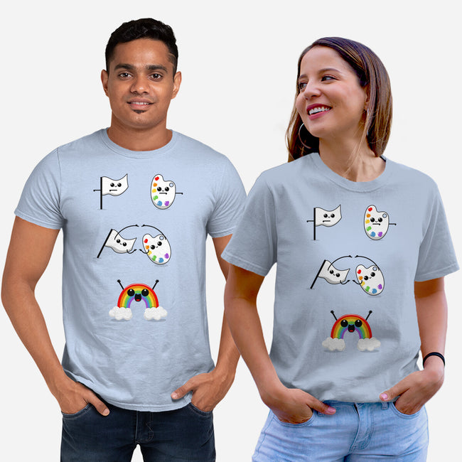 Fusion Pride-Unisex-Basic-Tee-Claudia