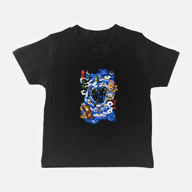 Through The Rabbit Hole-Baby-Basic-Tee-Arinesart