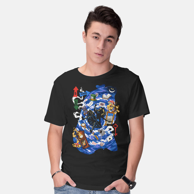 Through The Rabbit Hole-Mens-Basic-Tee-Arinesart