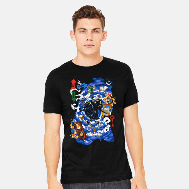 Through The Rabbit Hole-Mens-Heavyweight-Tee-Arinesart