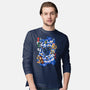 Through The Rabbit Hole-Mens-Long Sleeved-Tee-Arinesart