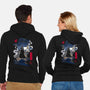 Spider PI-Unisex-Zip-Up-Sweatshirt-Arinesart