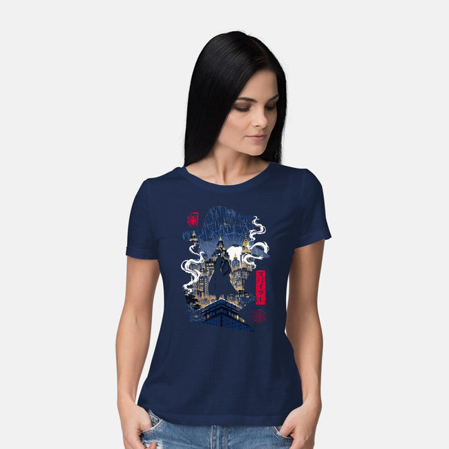 Spider PI-Womens-Basic-Tee-Arinesart