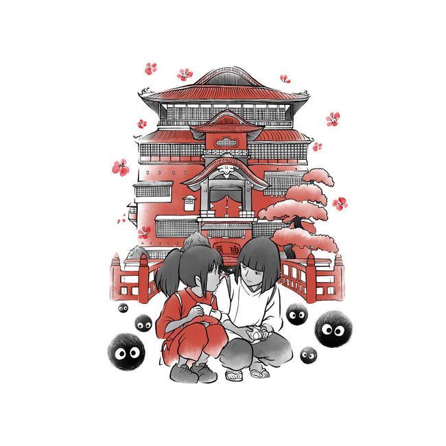 Dragon And The Dreamer Sumi-E-None-Stretched-Canvas-Astrobot Invention