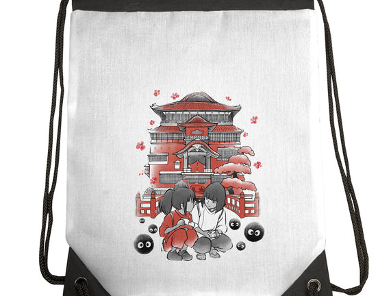 Dragon And The Dreamer Sumi-E