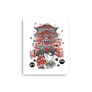 Dragon And The Dreamer Sumi-E