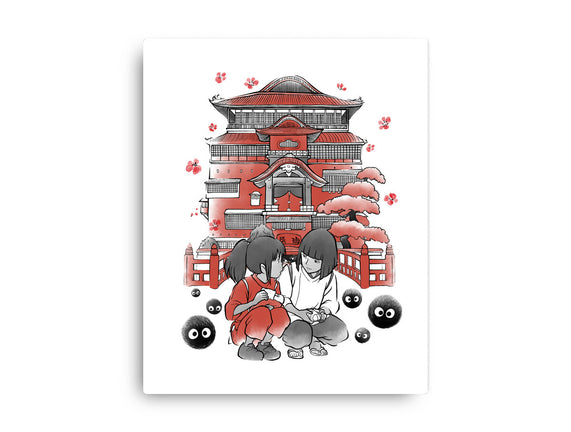 Dragon And The Dreamer Sumi-E