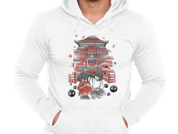 Dragon And The Dreamer Sumi-E